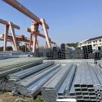 600mm Square Gi Coated Pipe Galvanized Steel Square Tubing Prices Ma Steel for sale