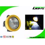 Portable Cordless LED Mining Light Rechargeable Headlamp 2.2Ah Lithium Ion Battery for sale