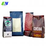 250g 500g Hot Sell Custom Printing Side Gusset Coffee Bag With Tin Tie And Valve for sale
