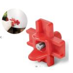 Red Automatic PP Water Nipple Drinker Chicken Feeder for sale