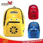 Yellow / Red / Blue Kids Cartoon Backpack For Boys Lightweight Shockproof for sale