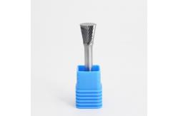 China SN Inverted Cone Shape Rotary Burr Cutter Single Cut - 6mm Shank supplier