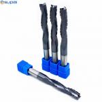 Solid Carbide 2/4 CNC Flute End Mill For Precision Cutting Edge for sale