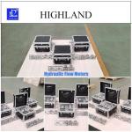 HIGHLAND Cement Mixer Hydraulic Flow Meter Data Display 400L/Min Flow Rate Testing