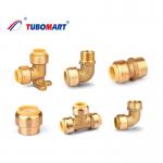 CW617N Lead Free Pex Push Fittings Push To Connect Brass Pex Pipe Union for sale