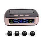 Smart Car TPMS Tyre Pressure Monitoring System Solar Power USB Charging Real Time Type for sale