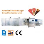 Automatic Ice Cream Cone Production Line With Horizontal Rolling System for sale