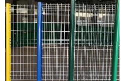 China Height 1830mm CM Post V Mesh Security Fencing Powder Coated Metal Fence supplier