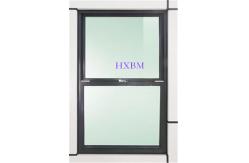 China 6063 -T5 70mm Depth Double Glazed Sliding Windows Anodized supplier
