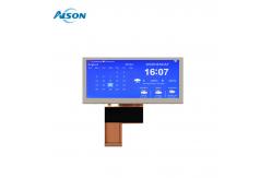 China 3.9 Inch 480x128 40 Bar TFT Display Medical TFT Display RGB Interface supplier