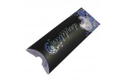 China Customized Weave Wig Pillow Box for Hair Extension Packaging With Logo Print supplier