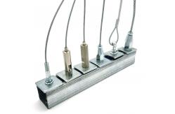 China Threaded Rod Mounting Systems Wire Suspension Hanging Kit Cable Lock Assembly supplier