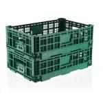 Card Clip Design Plastic Moving Crates Fruit Vegetable Storage Baskets