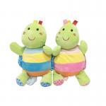 0.25m 9.84 Inch Infant Plush Toys Tortoise Stuffed Animal Hypoallergenic for sale