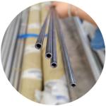 Titanium Grade 2 Tube ASTM B338 6.0mm OD 1.0mm Wall Thickness Seamless Tube for sale