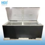China 800L Two Doors Deep Chest Freezer Mechanical Temperature Control for sale