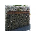 Hot Dipped Welded Gabion Stone Cages Gabion Retaining Wall For Garden Fence for sale