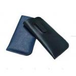 latest imitation leather sunglasses pouch with back clip from manufacture for sale