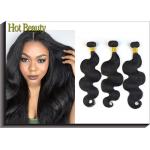 12 Inch Brazilian Virgin Human Hair Bundles Body Wave For Every Beauty Tangle Free for sale