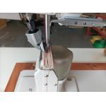 Computerized Single Needle Sewing Machine Roller Feed 220v High Stability