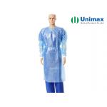 AAMI PB70 Level 2 Disposable Isolation Gowns for personal care for sale