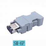 SM-6P SM-6E IEEE 1394 SM-6P SCSI 6 Pin Servo Connector Replacement 55100-0670 0551000670 for sale