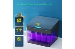 China Smart Induction Disinfection Box Mobile Uvc Sterilizer Electric Desktop Storage Box supplier