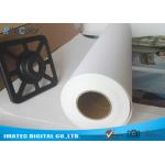 High Definition Aqueous Poly Cotton Printable Indoor Inkjet Canvas Roll / Inkjet Canvas Sheets for sale