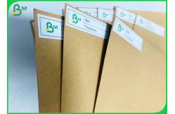 China Uncoated 65*100CM Brown / White Sack Food Kraft Paper With  SGS Certified supplier