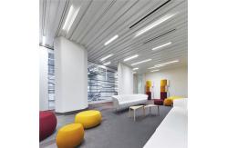 China U Shaped Open Multi Panel Ceiling Plain Pattern 0.5mm Thickness supplier