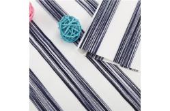 China Healthy And Environmentally Friendly Pure Cotton ​Striped Material Fabric For T-Shirt supplier