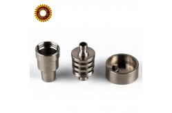 China Ra0.4 Titanium Cnc Machined Parts Sandblasting For Racing Stringed supplier
