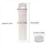 Durable Smooth Dispensing Plastic Bottle with Pump Custom Label and Color available for sale