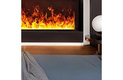 China indoor modern water vapor fireplace electric led fireplace with remote control supplier