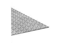 China 1500mm Width SS Steel Sheet 304 Stainless Steel Diamond Shaped Checkered Plates supplier