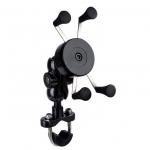 Aluminium X Claw Motorcycle Phone Mount For 3.5-6'' Cell Phone for sale