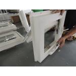 Villa Home Manual UPVC Awning Window With Top Hung Design Crank