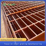 Heat Resistant Insulated Painted Steel Metal Grating For Industrial for sale
