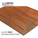 AA5005 Fire Rated Acp Sheets Decorative 1220mm Aluminium Composite Panel Wood Finish 8MM for sale