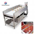 2.5KW Rhizome large parallel roller cleaning machine tomato potato sweet potato cleaning high pressure spray for sale