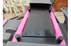 China Heat Resistant Rubber Belt Conveyor 500mm 800mm Width With Frame supplier