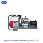 8 Ton HONDA / YAMAHA Petrol Engine Cable Winch For Line Construction Pulling Hoisting for sale