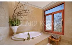China PVDF Coated Metal Sliding Windows 6063-T5 Aluminum 12A Double Glazed supplier