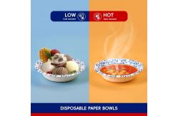 China Versatile Paper bowls  Cups for Various Food and Beverage Applications supplier