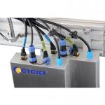 Color Steel Plate High Resolution Inkjet Printer Large Logo Printing Machine for sale