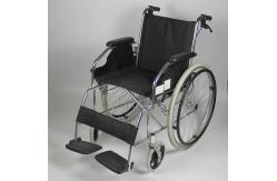 China Solid Aluminum Manual Wheelchair Plastic Handwheel United Brake QK869L supplier