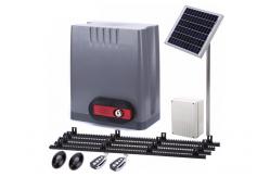 China DC24V Solar Panel Backup Battery Interface Sliding Gate Operator 500Kg Capacity 150W supplier
