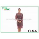 Comfortable Colored Soft Non-Woven Disposable Use Kimono Robe Sauna Robe For Spa for sale