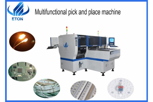 Best quality PCB  pick and place machine automatic with led lens making machine