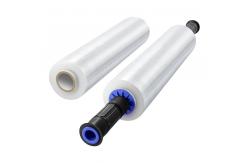 China Manual LLDPE Stretch Wrapping Film Rotating Handles For Pallet Wrap supplier
